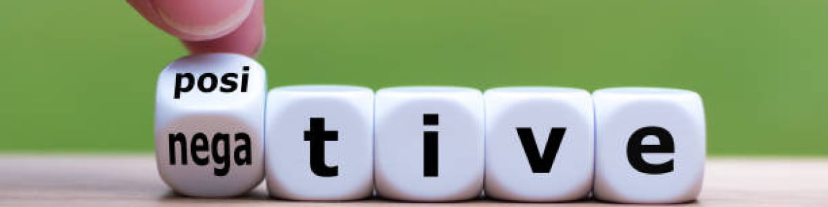 Positive from negative